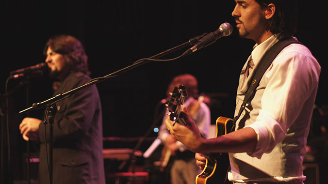 Fragile, a band from Minneapolis, in concert.