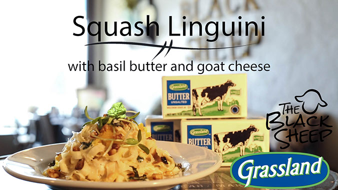 Recipe video produced for Grassland dairy, with Chef Tyler Slasburry from The Black Sheep restaurant in Whitewater, WI.